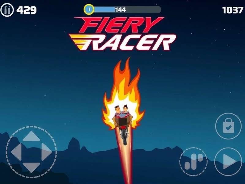 Fiery Flash Racer gameplay screenshot